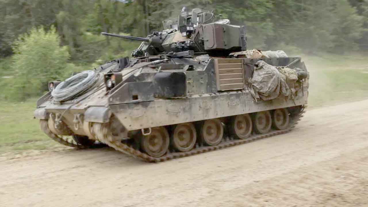 M2 Bradley des forces ukrainiennes. Telegram @army_tv