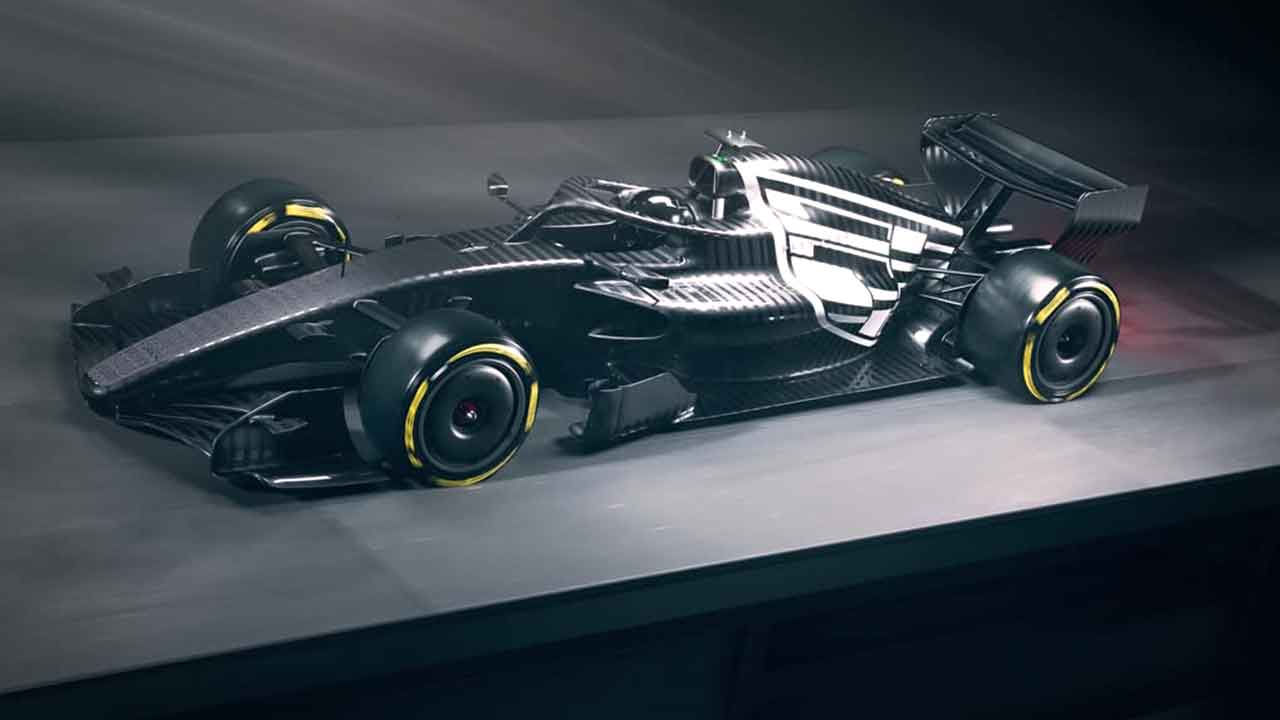Cadillac avslører spesiallakkering for sin første Formel 1-test. Foto: Cadillac