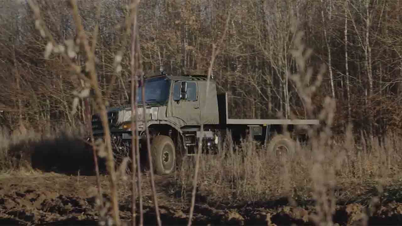 ARX Robotics en Daimler Truck presenteren onbemande militaire logistieke platform. Foto: LinkedIn ARX Robotics