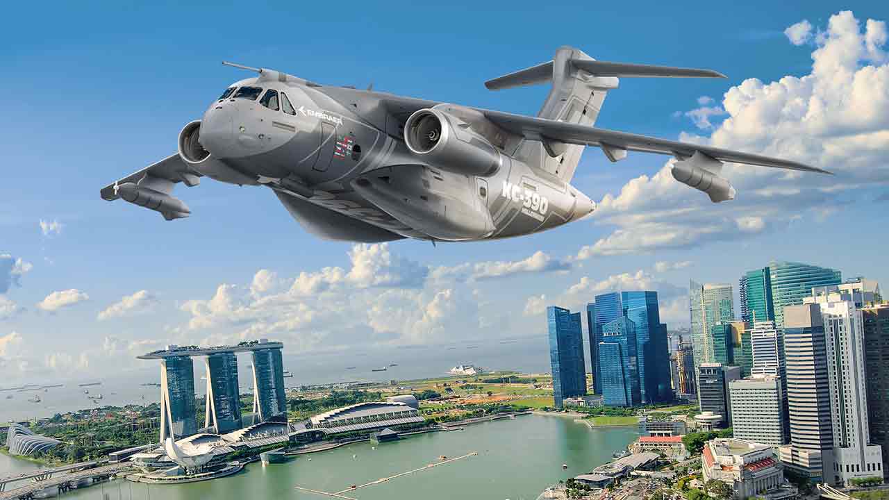 KC-390 Millennium. Foto: Embraer