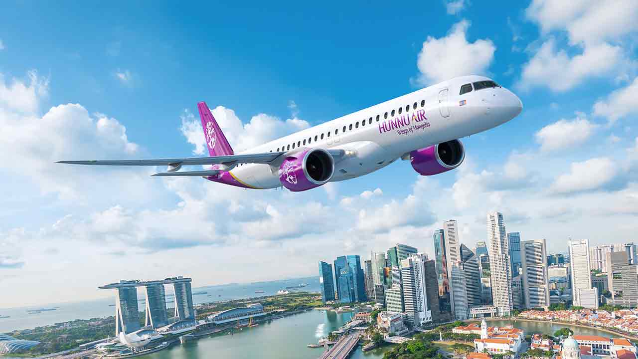 E195-E2. Foto: Embraer