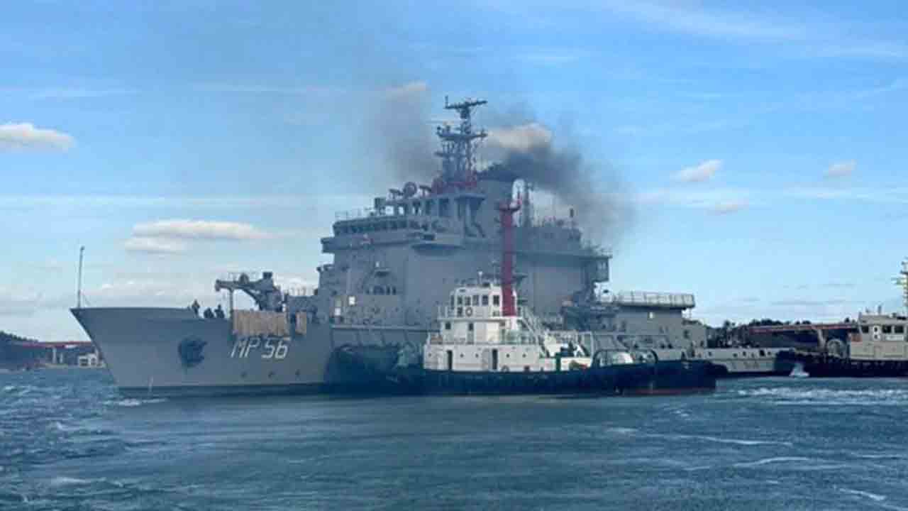 Navio de patrulha KCG 3001. Foto: Ministério da Defesa do Equador