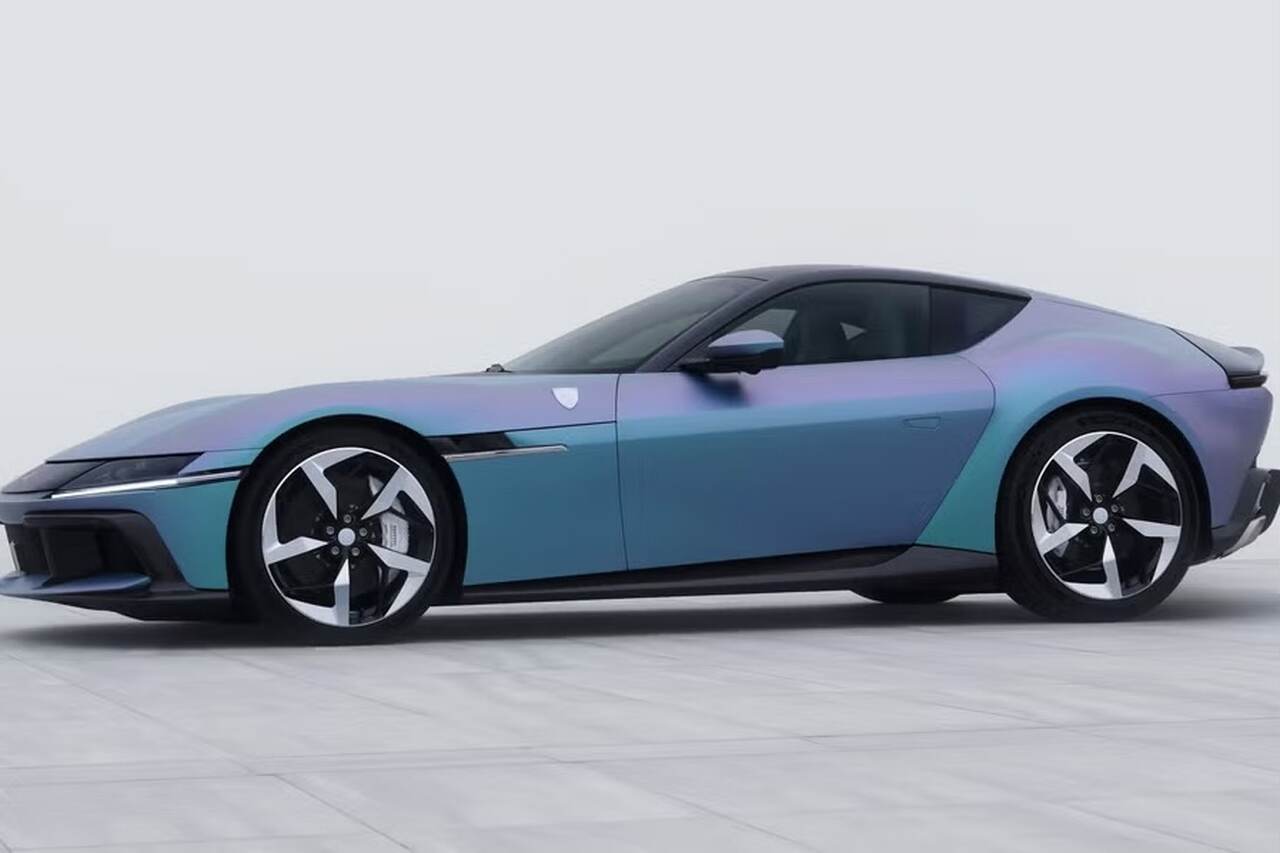 Ferrari produz 12Cilindri com pintura iridescente inspirada na arte coreana