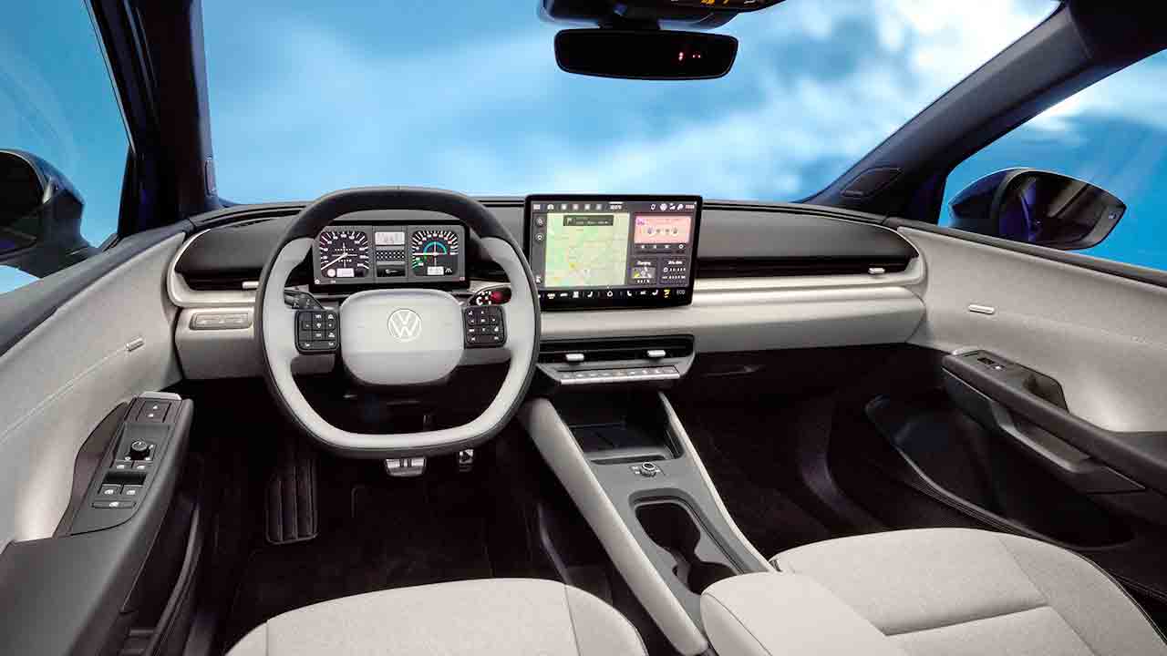 Volkswagen présente l’ID. Polo avec un intérieur repensé et un affichage rétro inspiré de la Golf. Photo : Volkswagen