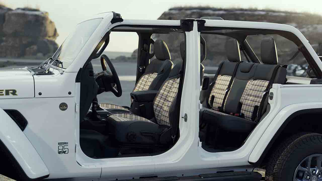 Jeep Wrangler 85º Anniversario. Foto: Stellantis