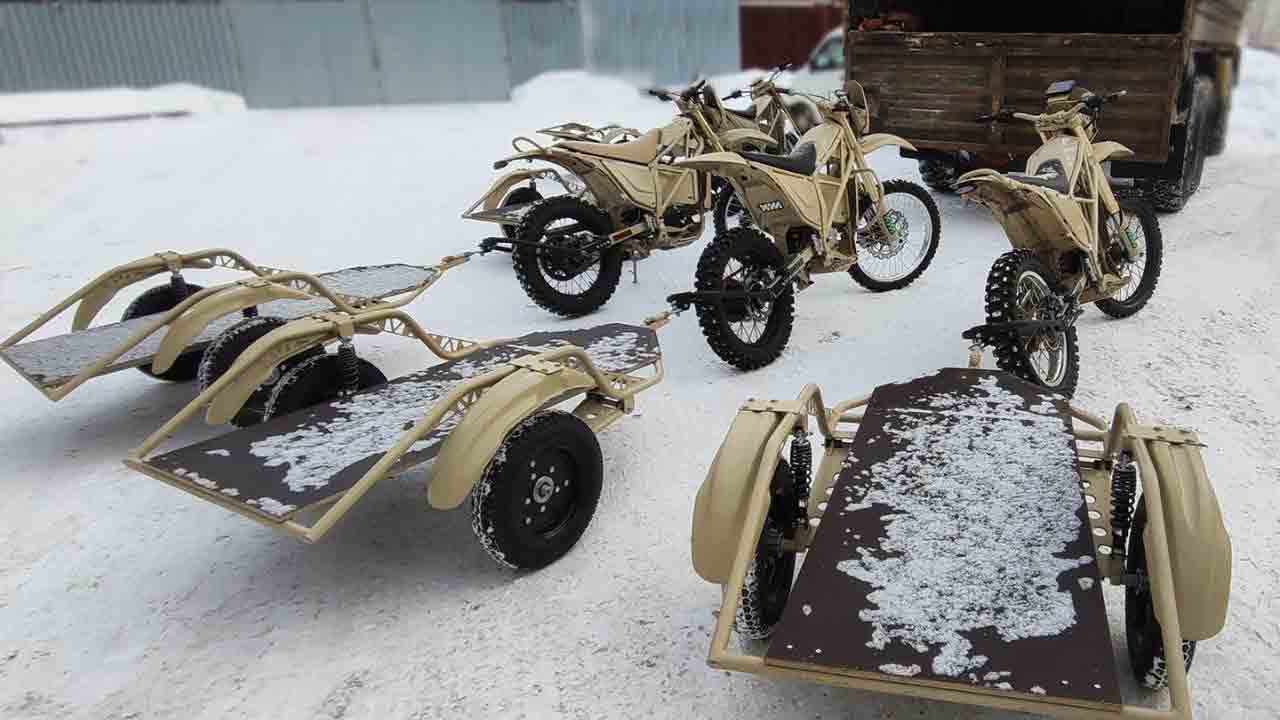 Izh-Enduro. Telegram @kalashnikovnews