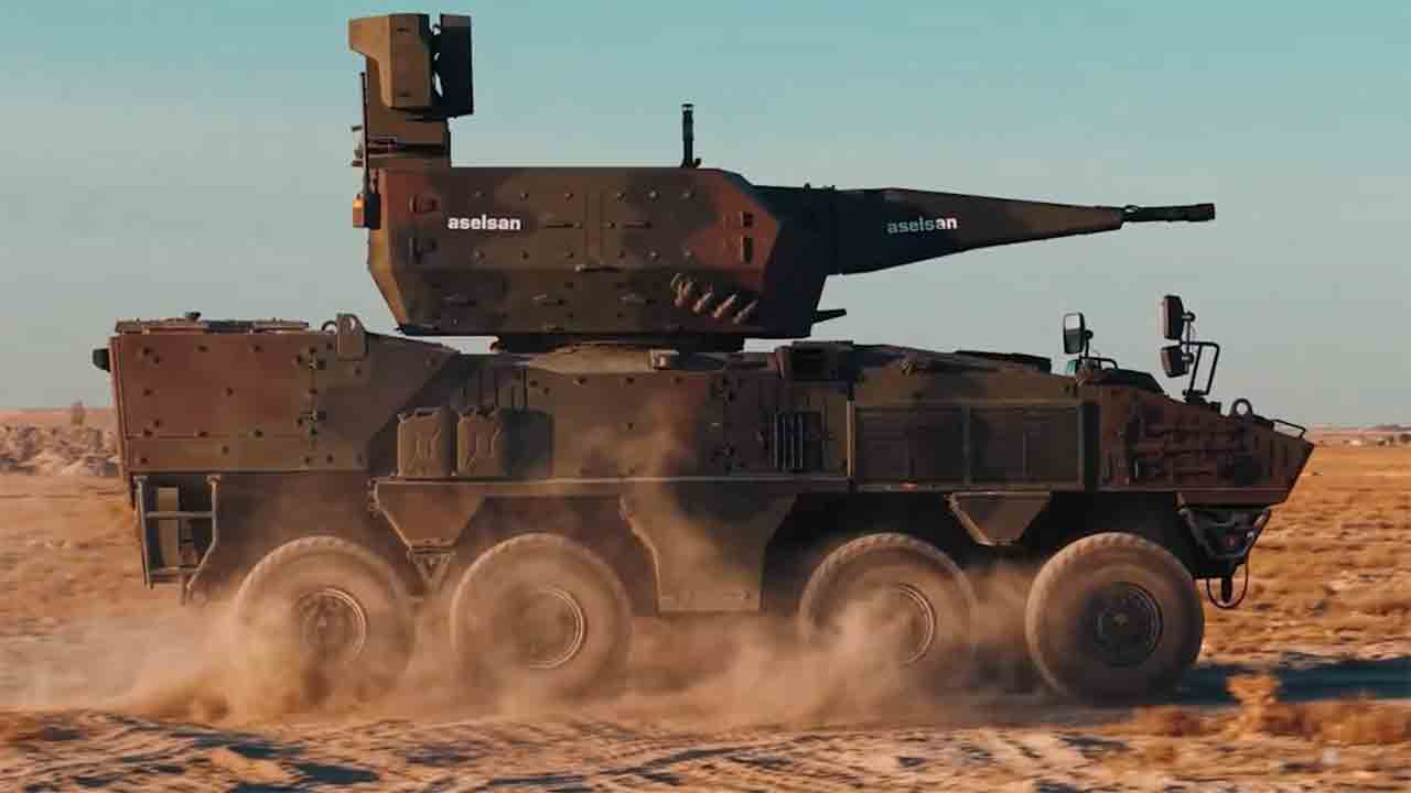 KORKUT 8×8. Photo: ASELSAN 