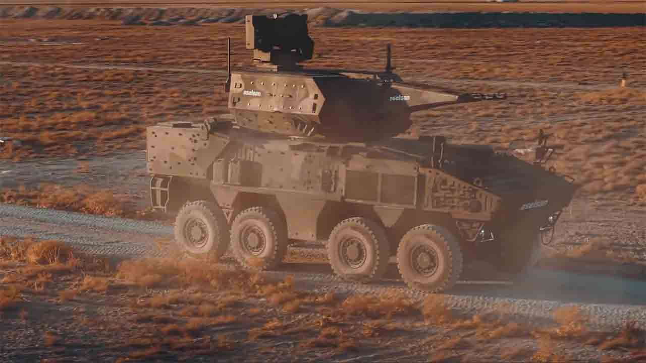 KORKUT 8×8. Photo: ASELSAN 