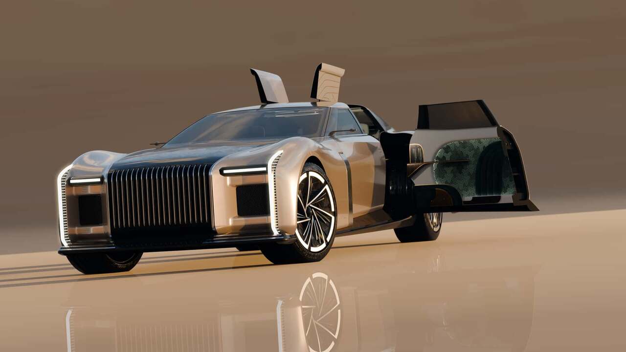 Aznom apresenta conceito L'Epoque, uma limousine perfeita para um agente secreto