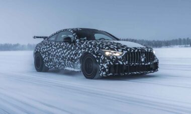 Protótipo da Mercedes-AMG. Foto: Mercedes-AMG