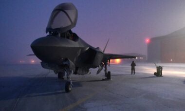 F-35s americano na Groelândia - 31 de janeiro de 2023