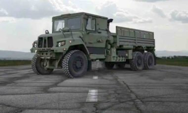 Caminhão FMTV A2 LVAD 6x6. Foto: Oshkosh Defense