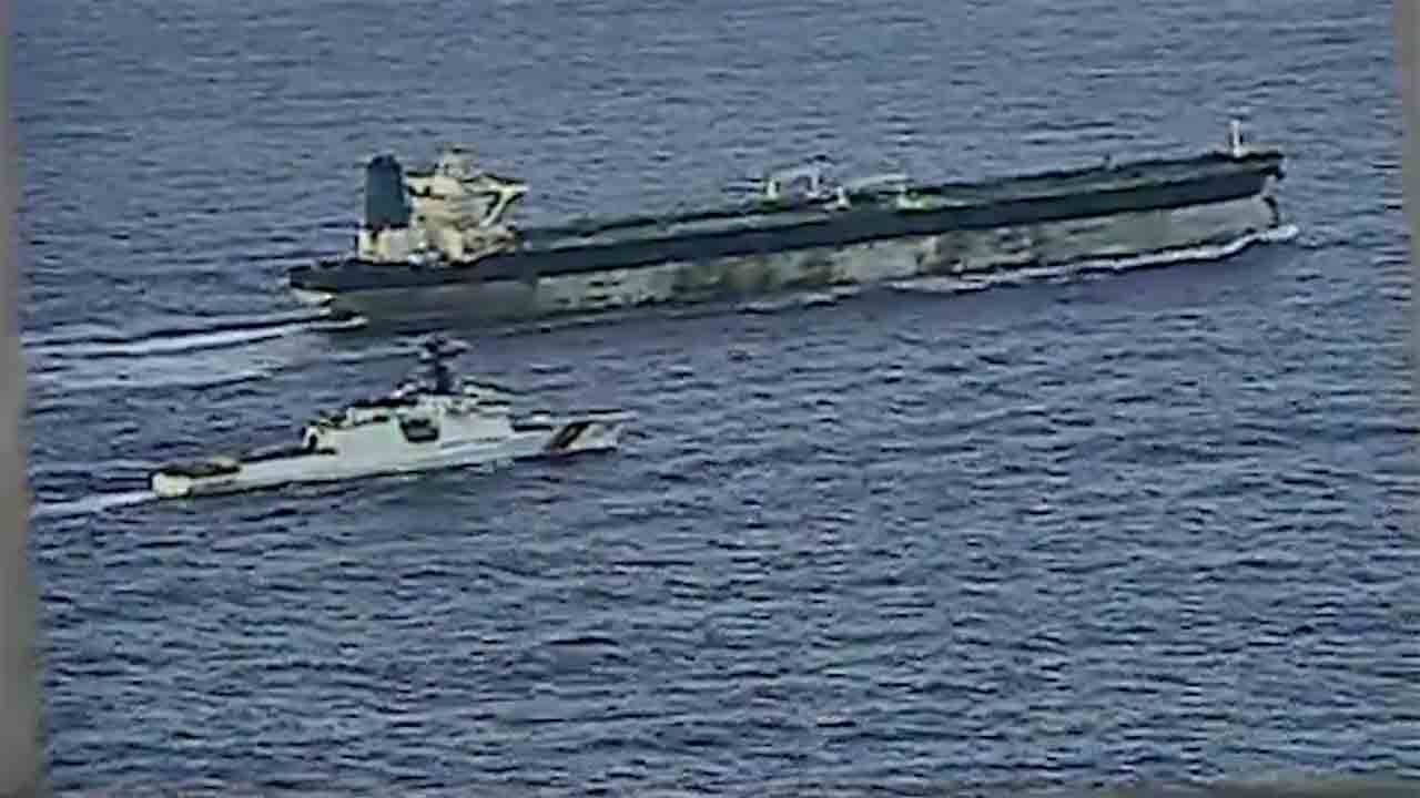 Seizure of the tanker M/V Bella I. X @USCG