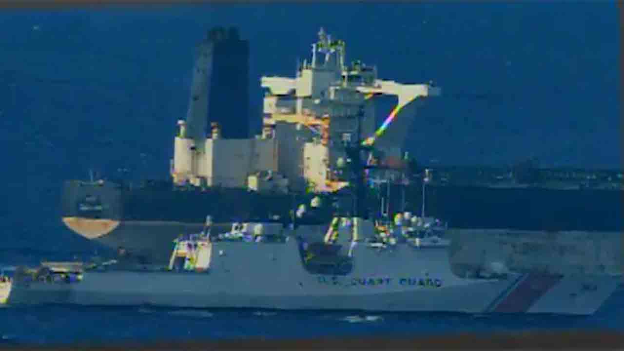 Seizure of the tanker M/V Bella I. X @USCG