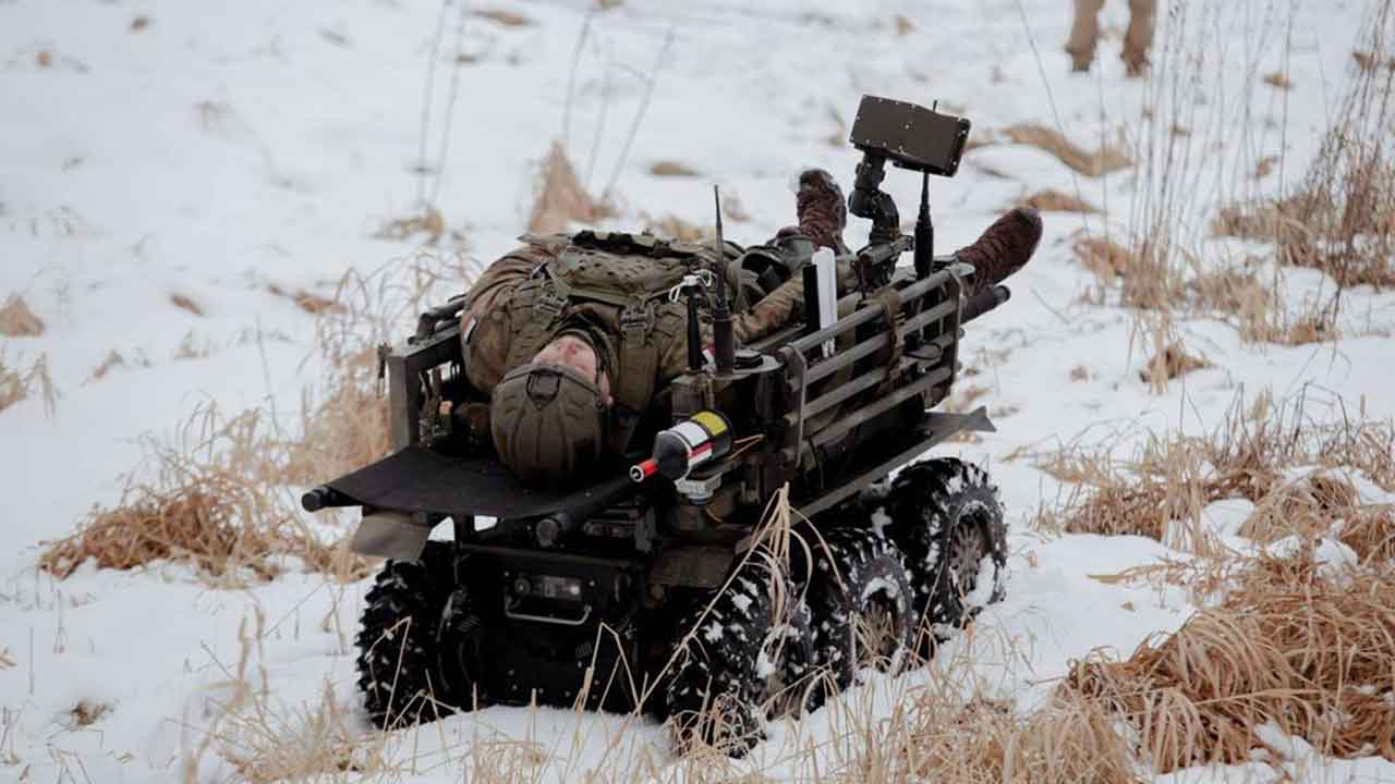 PIAP MULES evacuation platform