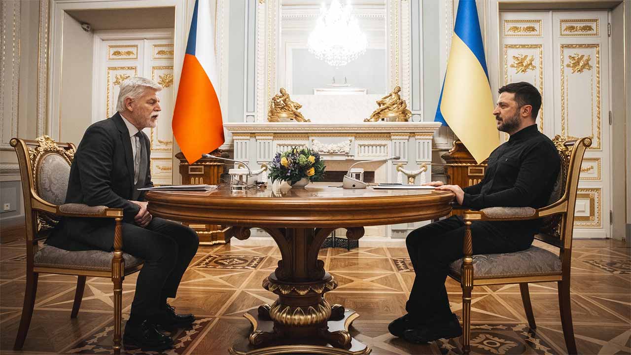 Petr Pavel and Volodymyr Zelenskyy. X @prezidentpavel 