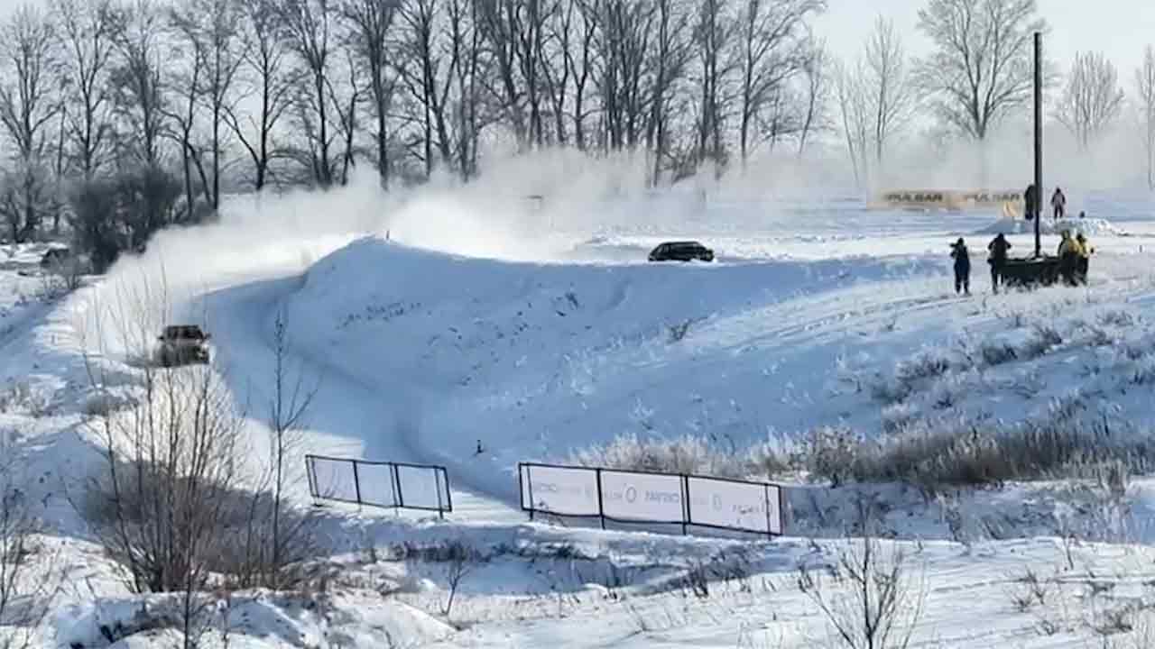 Race of Champions udržuje 30letou tradici závodů na ledě v regionu Samara. Foto: Rostec, Telegram @rostecru