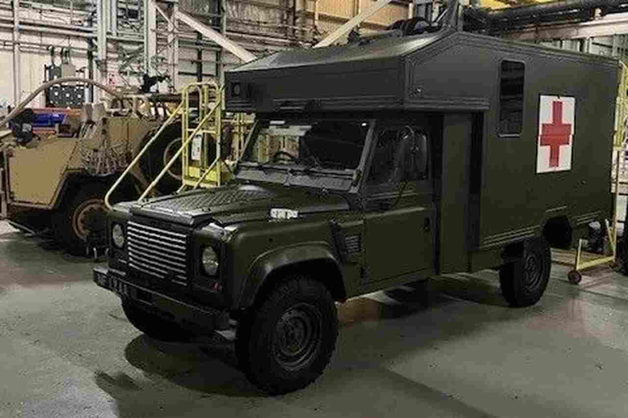 Babcock restores British Army ambulances in just eight weeks