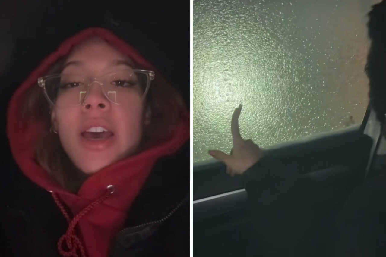 Woman issues warning about what not to do with a frozen car: "Trust me"