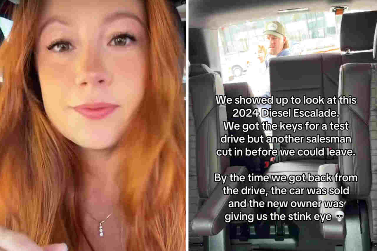 Woman says salesman sold Cadillac Escalade to another person in the middle of her test drive