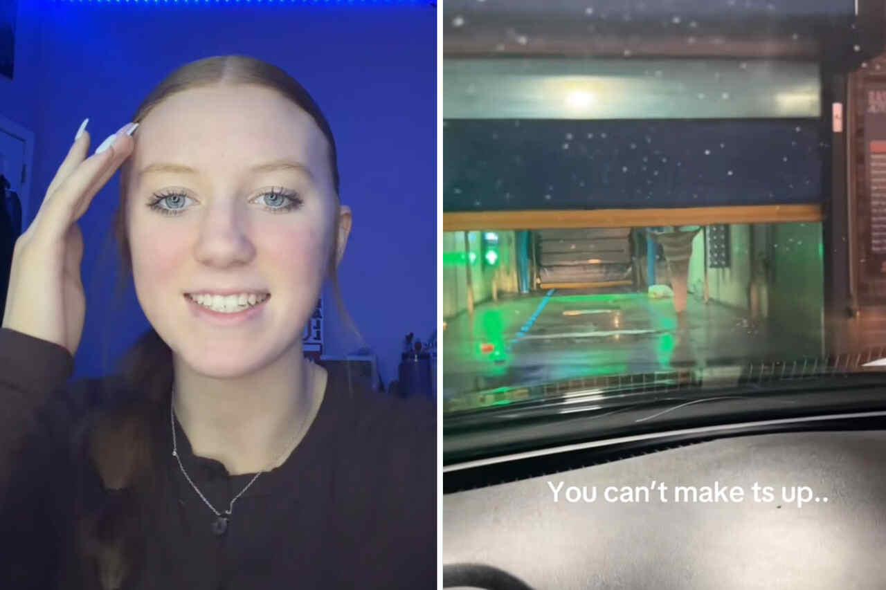 Video: Woman recounts horror story after getting trapped inside car wash