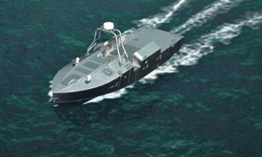 Multi Mission Uncrewed Surface Vessel (MMUSV). Foto: Textron Systems