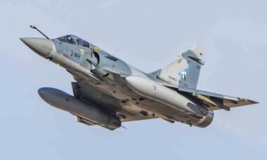 Mirage 2000-5. X @Armee_de_lair
