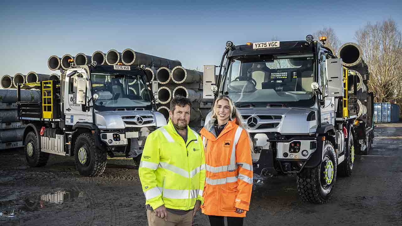 Unimog. Foto: Mercedes-Benz Trucks