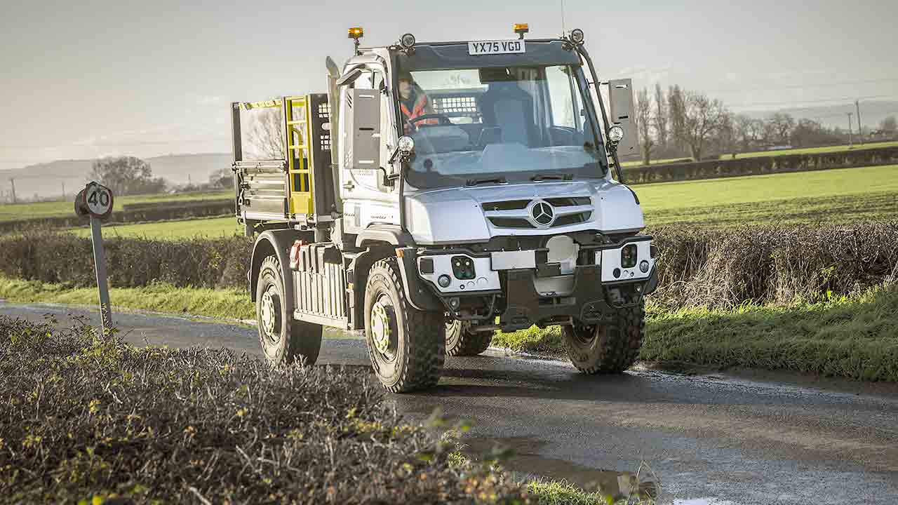Unimog. Foto: Mercedes-Benz Trucks