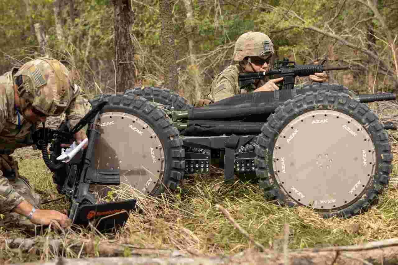AZAK develops chassis-less unmanned ground vehicle