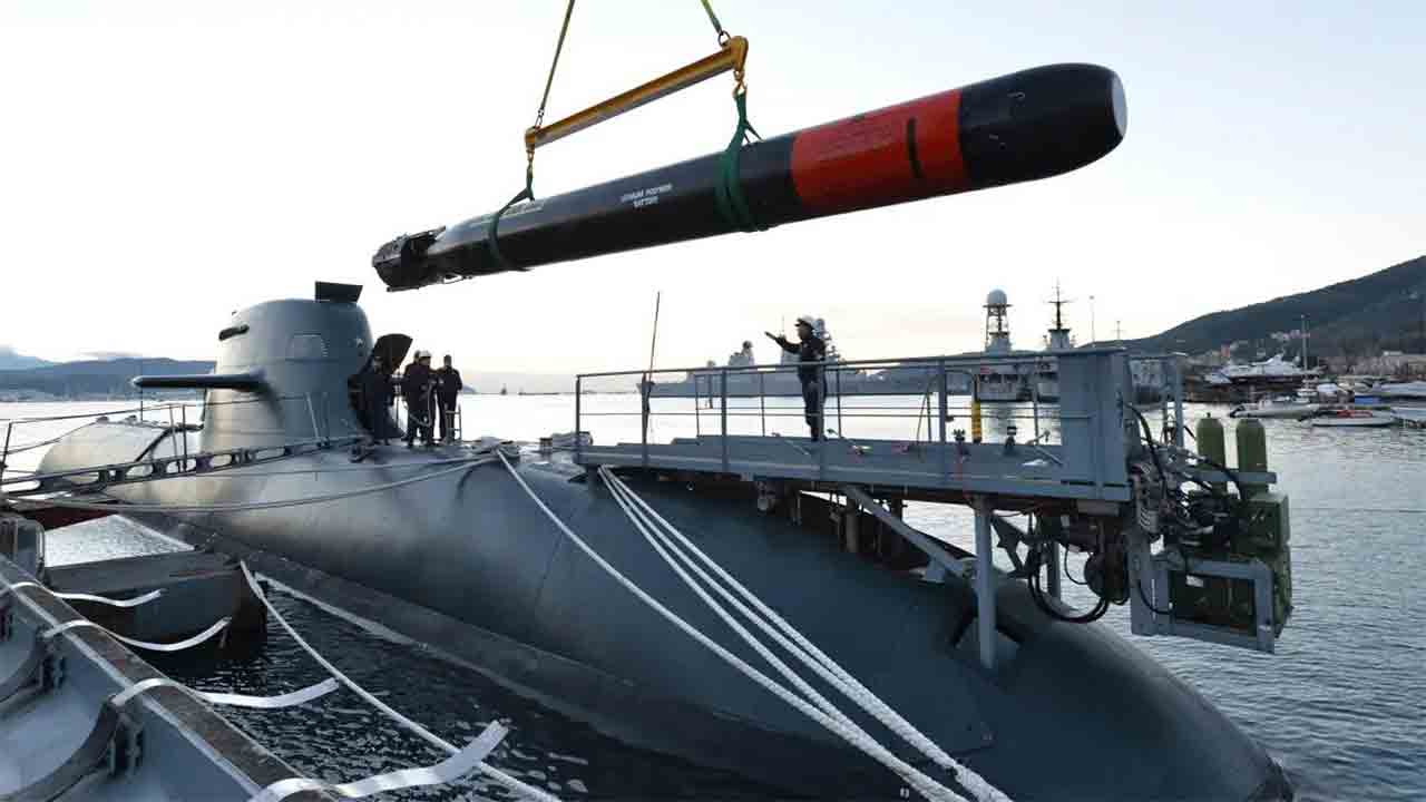 Zware torpedo Black Shark Advanced (BSA). Foto: Wass / Fincantieri