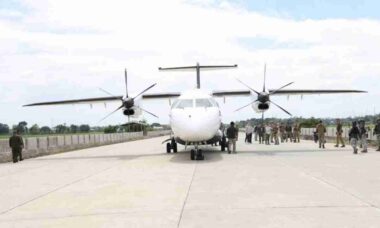 C-146 Wolfhound dos EUA é danificado em exercício nas Filipinas após colisão