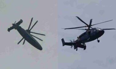 China testa helicóptero com rotores coaxiais inspirado no S-97 e no SB-1 Defiant
