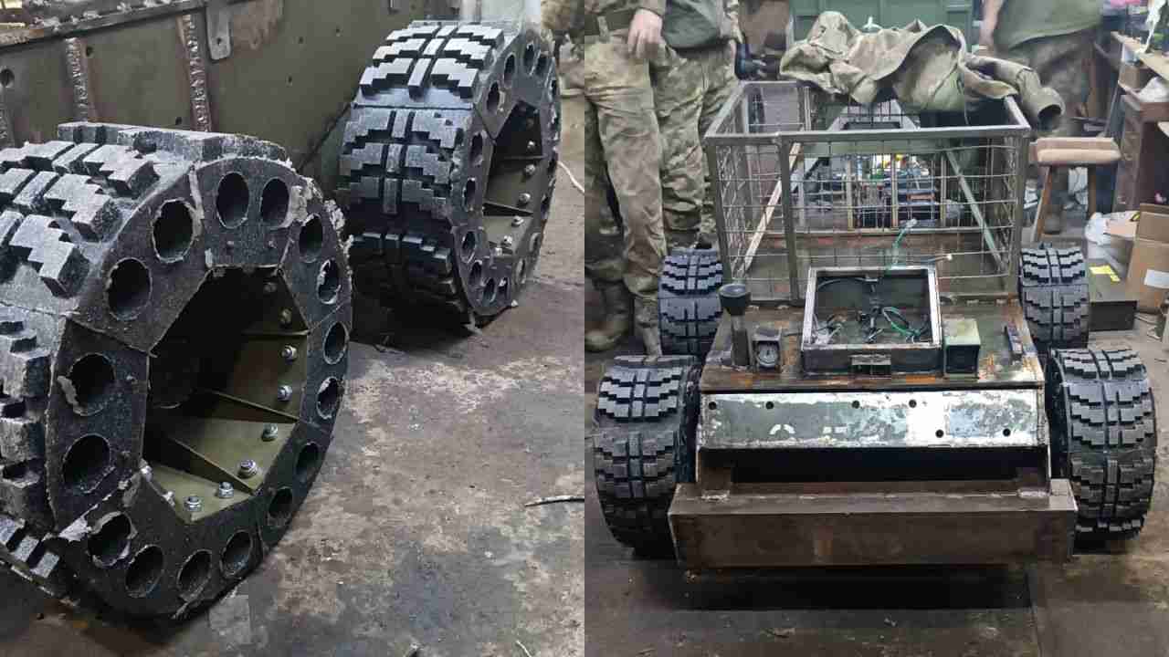 Ukrainisches Startup bringt luftlose Räder für Drohnen und militärische gepanzerte Fahrzeuge auf den Markt