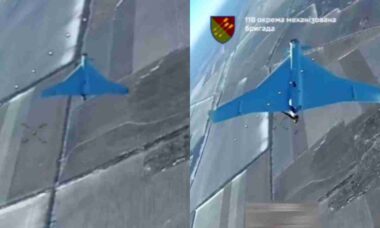 Ucrânia realiza 1ª interceptação do drone russo Klin com IA