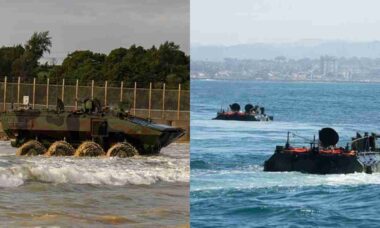 Fuzileiros dos EUA encomendam mais 30 veículos de combate anfíbios da BAE Systems