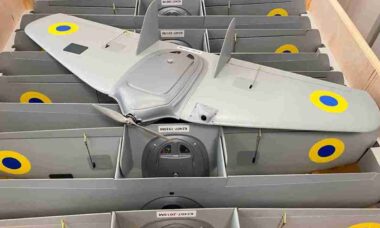 Ucrânia derruba 3 drones Shahed com GREY WIDOW-1i em uma noite