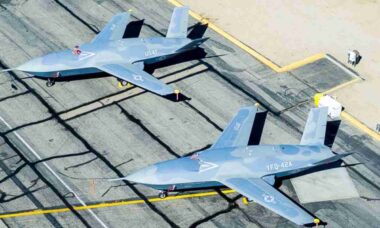 Dark Merlin: EUA testam novo caça-drone YFQ-42A da General Atomics