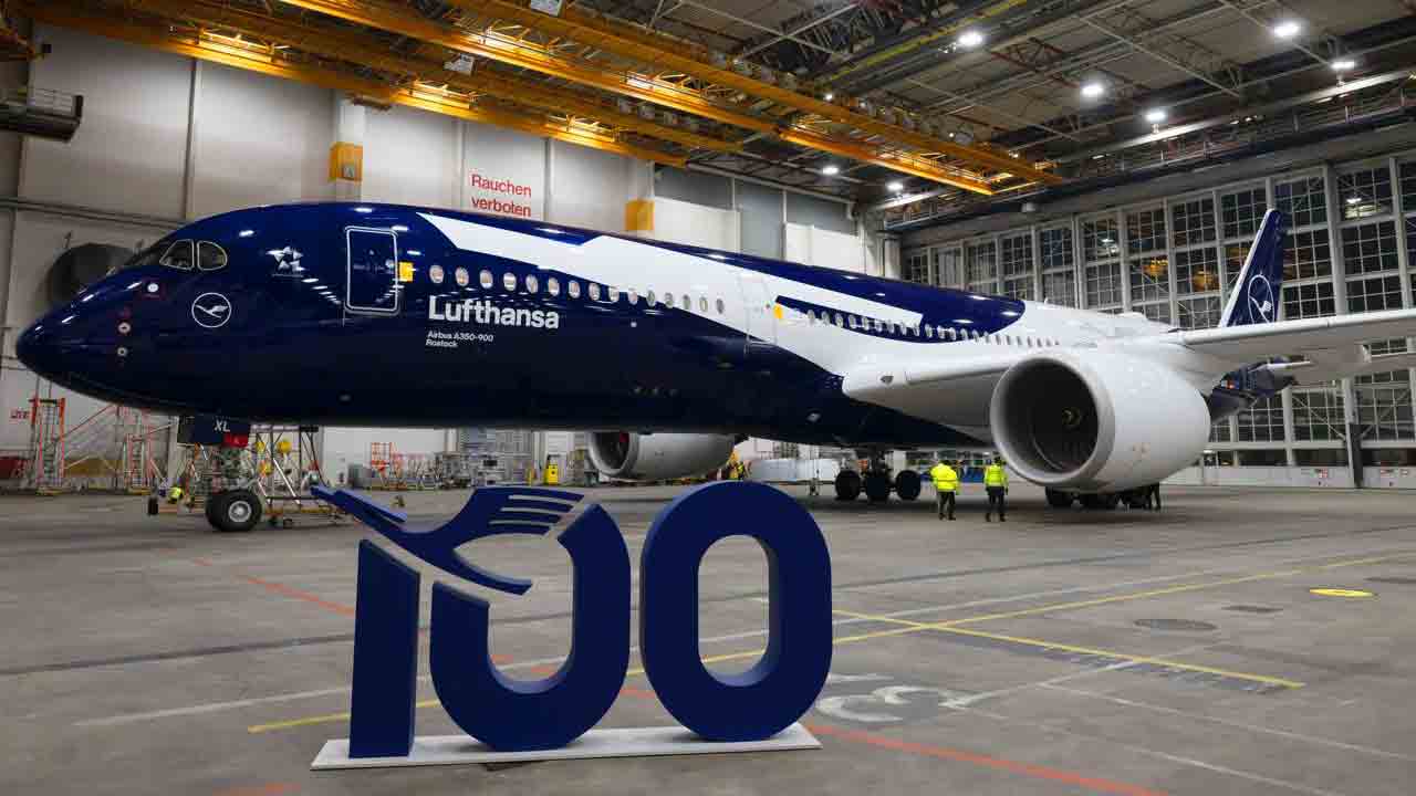 Airbus A350-900. Foto: Lufthansa