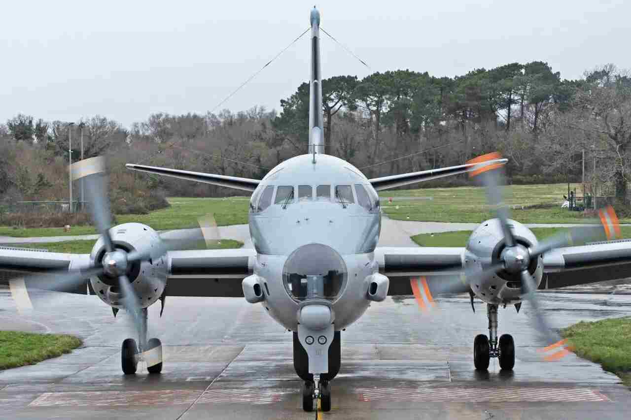 Den franske marinen mottar det siste moderniserte ATL2 MPA-flyet