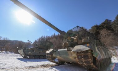 Coreia do Sul implanta redes antidrone em unidades blindadas da linha de frente