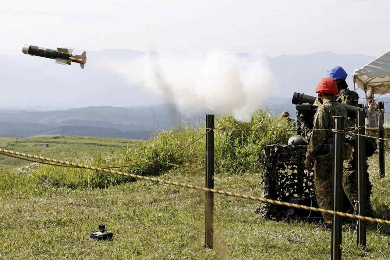 Japan bestiller Kawasaki missiler til Type 01 LMAT anti-tank system
