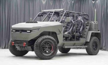 Empresa dos Emirados Árabes Unidos constrói novo veículo militar baseado na Hilux