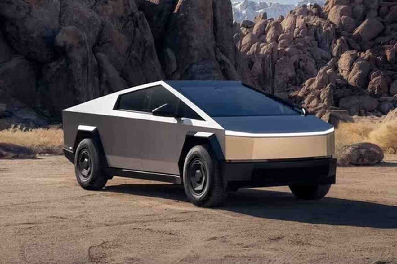 Tesla præsenterer indstigningsmodel af Cybertruck med firehjulstræk