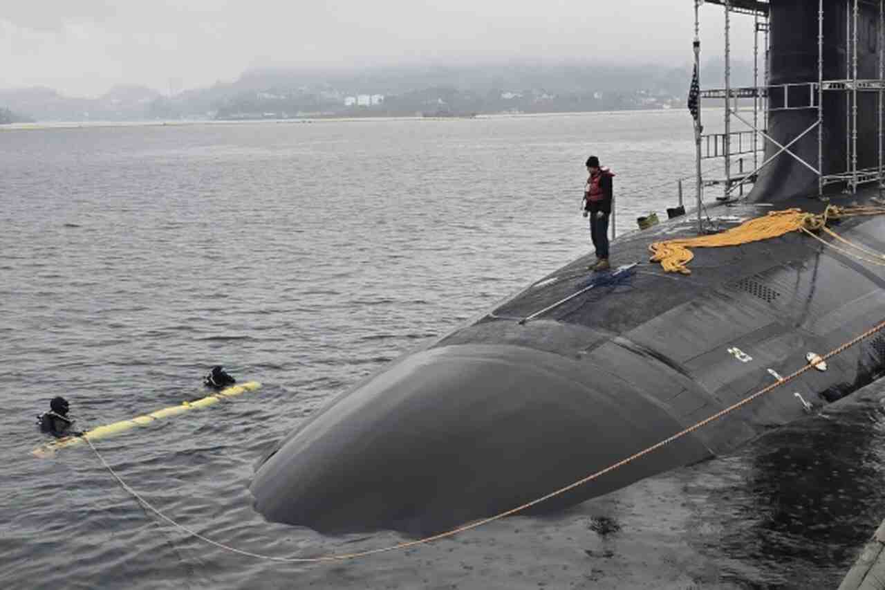 Dinamarca evacua marinheiro do submarino de ataque dos EUA perto da Groenlândia