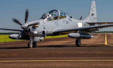 A-29 Super Tucano. Foto: Embraer