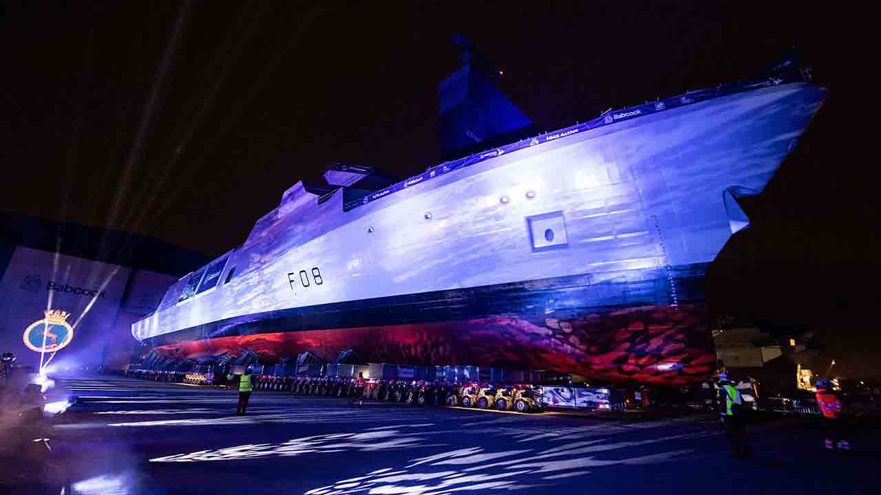 HMS Active. Foto: Babcock