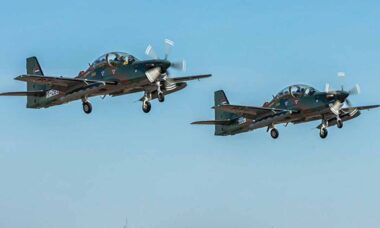 A-29 Super Tucano. Foto: Embraer