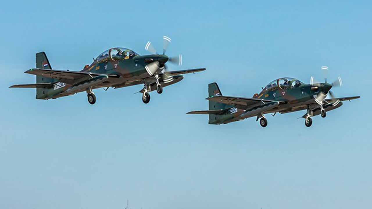 A-29 Super Tucano. Foto: Embraer
