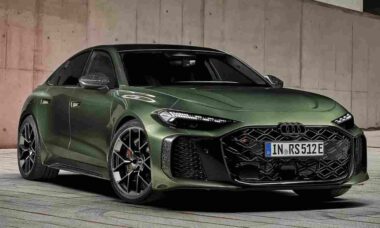 Audi revela novo RS5 como um poderoso híbrido para 2026